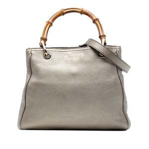 Gucci Bamboo Shopper Tote Leather Small #246009G64B